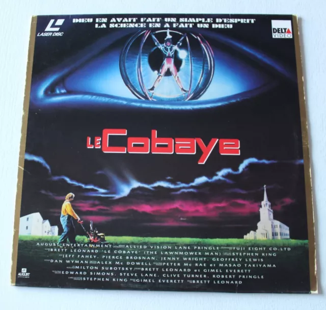 Le Cobaye - (Stephen King) - Pierce Brosman ,  laserdisc - video laser