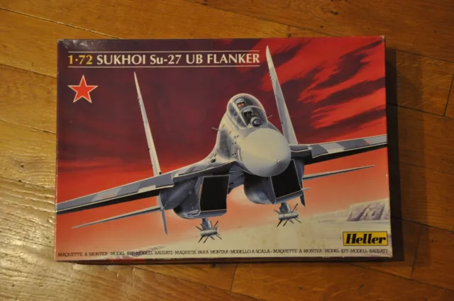 Sukhoi Su-27 UB Flanker / Heller / N° 80371 / 1:72
