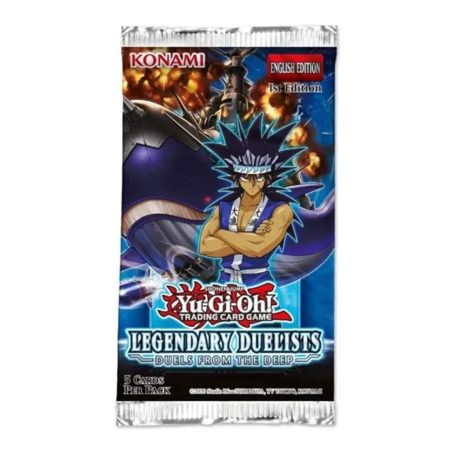 New Sealed Yu-Gi-Oh! TCG: Legendary Duellist Duels from the Deep Booster Pack
