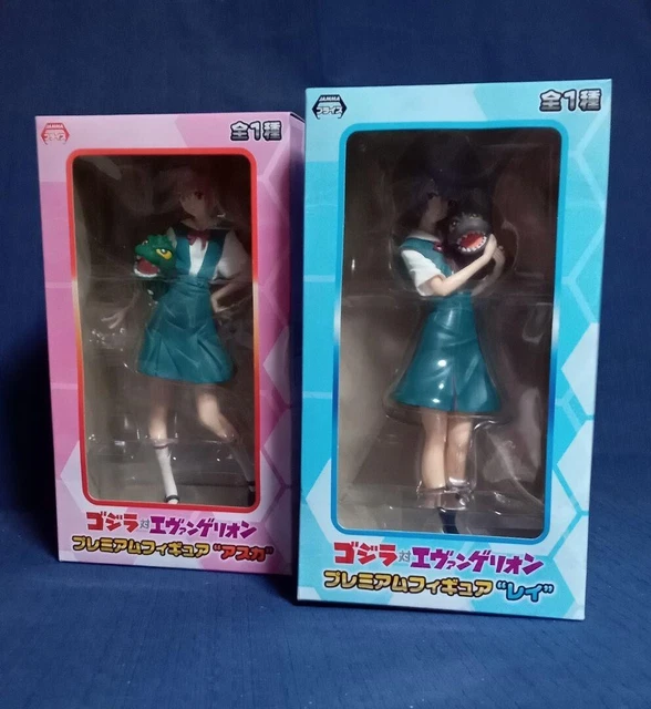 EVANGELION REI & Asuka Extra Sweet Witches Figure Set of 2 Deformation