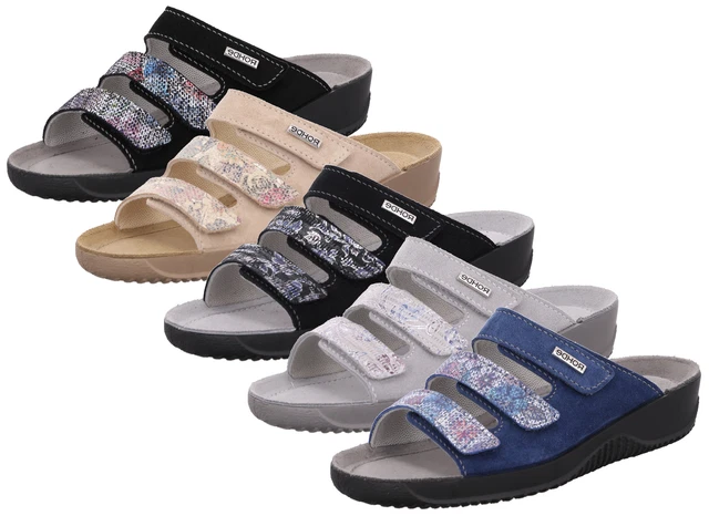 Rohde Mules Femmes Sabots en Cuir Soltau-40 1932