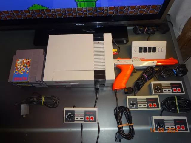 Nintendo Nes Konsole + Spiele