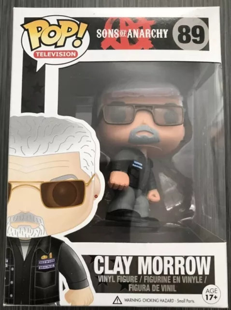 Funko Pop TV Sons of Anarchy 89# Clay Morrow Exclusive Action Vinyl Figures Gift