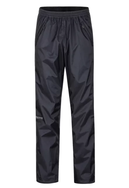 Marmot Precip Eco Fullzip Pant Men  schwarz  leichte Regenhose für Herren