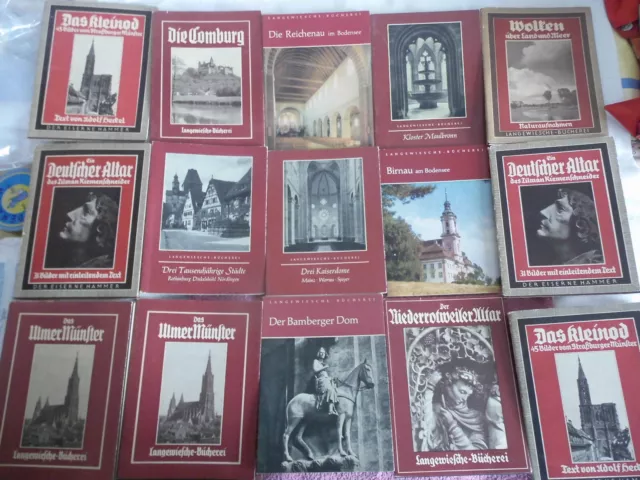 16 Hefte Langenwiesche Bücherei von 1930-1960