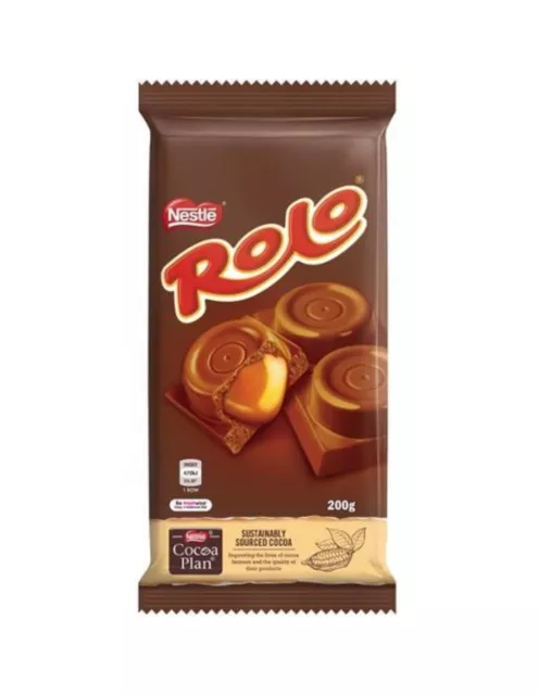 Nestle Rolo Block 200gm x 12