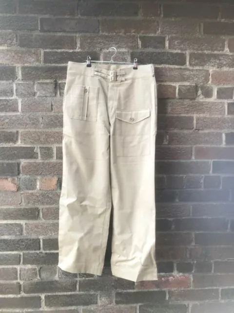 WW2 British Army Khaki Drill trousers - repro - MADE TO YOUR SIZES