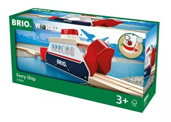 BRIO Vehicle - Ferry Ship, 3 pieces