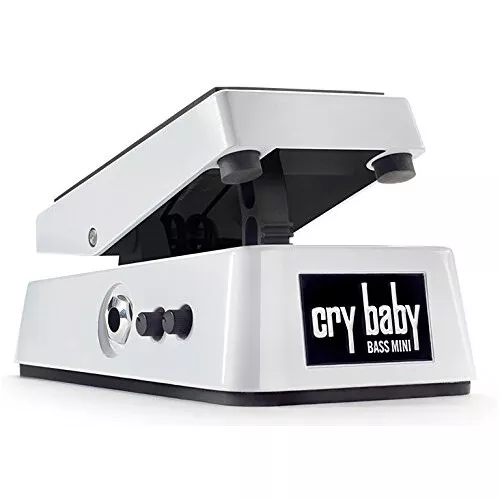 Dunlop Crybaby Mini Bass Guitar Wah FX Pedal WHITE