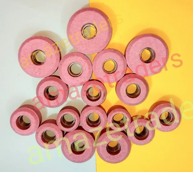Valve Seat Grinding Stones Set of 20 Pecs for Sioux Holder 11/16" Thread 80 Grit