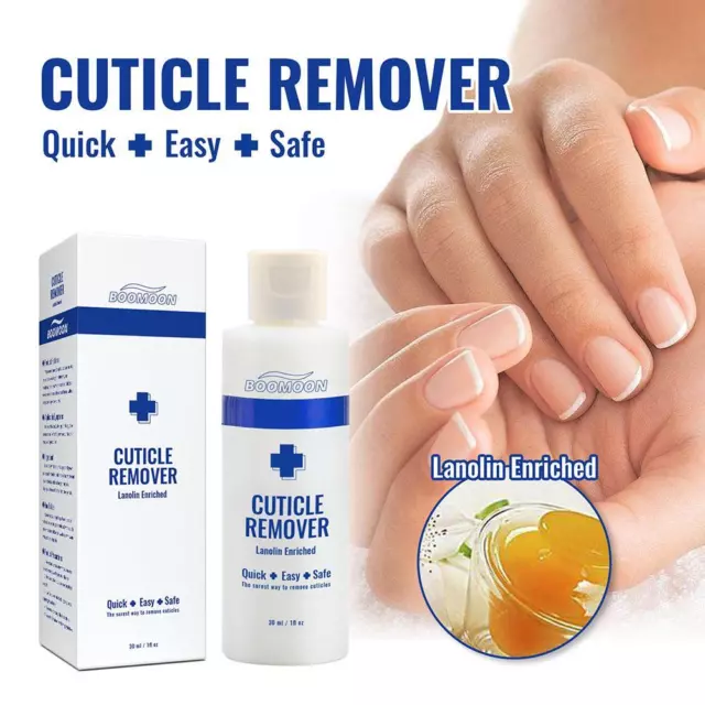 30ml Nail Cuticle Remover Removal Gel Cream Removes Cuticle Soften Dead Skin.