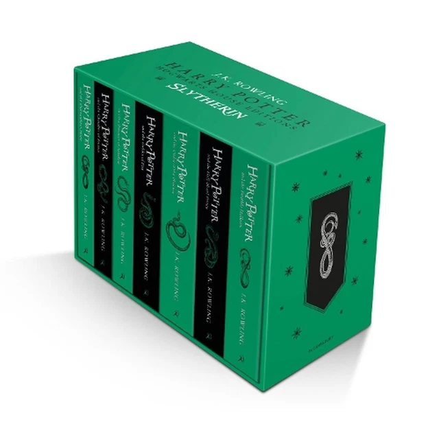 Harry Potter Slytherin House Editions Paperback Box Set by J.K. Rowling Book & M