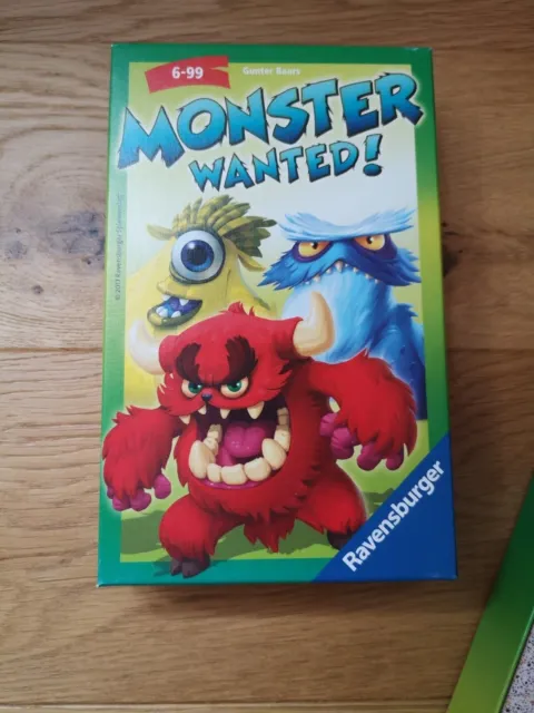 Monster Wanted! Kinderspiel Legespiel gebraucht Ravensburger ab 6 Jahre