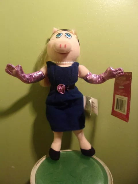 Miss Piggy - The Muppet Show - (2004) - 8" Beanie - Sababa Toys - Jim Henson