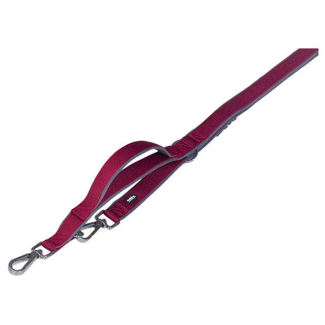 Nobby Hunde Führleine mit Kurzführer Classic Preno Royal rot, UVP 35,99 EUR, NEU