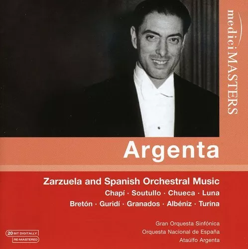 Ataúlfo Argenta - Zarzuela y Música Orquestal Española [Nuevo CD]