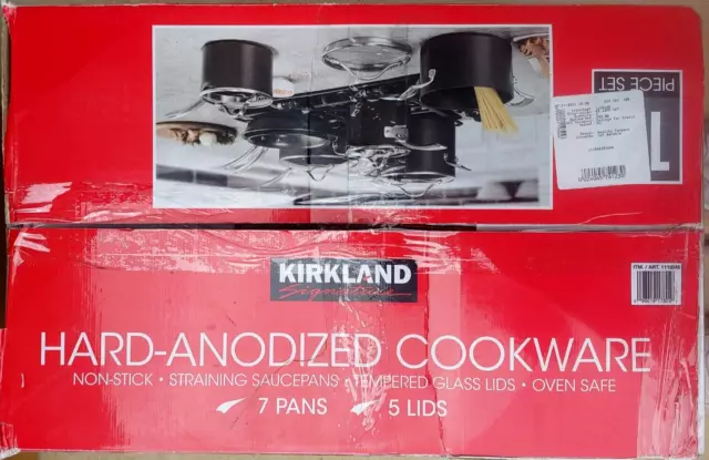Kirkland Signature 12-piece Hard Anodized  