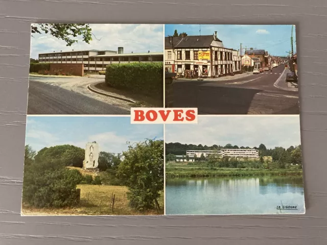 CPA 80 BOVES Carte Postale Couleur - Années 1980 - Somme Picardie France Amiens