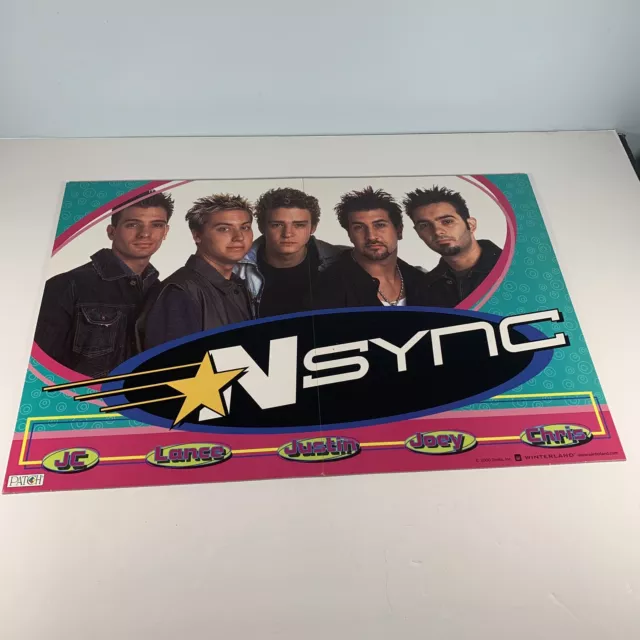 NSYNC Backstage Pass Board Game Patch Boy Band Trivia *Missing 1 Card, 2 Stands* 2