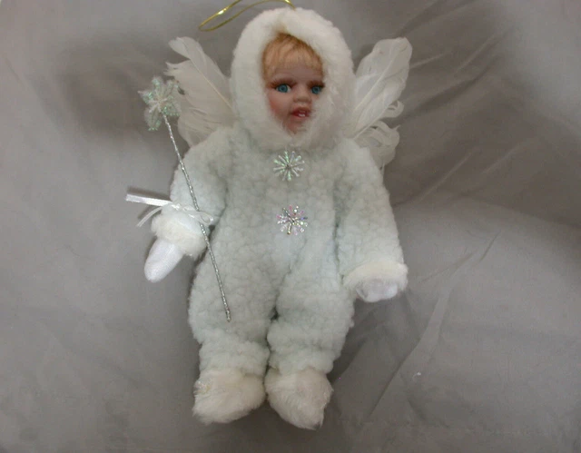 Heritage Signature Collection Porcelain Doll - #12044 - Charlie Cherub Doll
