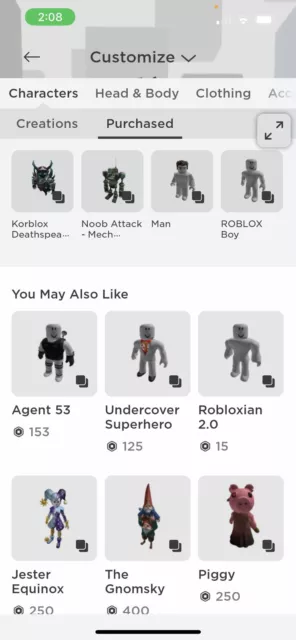 Roblox Korblox Account (60$ Cashapp or PayPal) Discord: steezy#7796