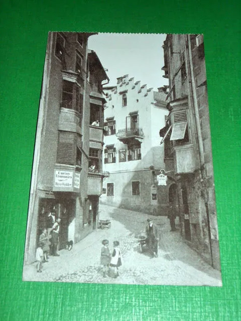 Cartolina Bressanone Stufles - Via bassa dell' Angelo Custode 1920 ca.