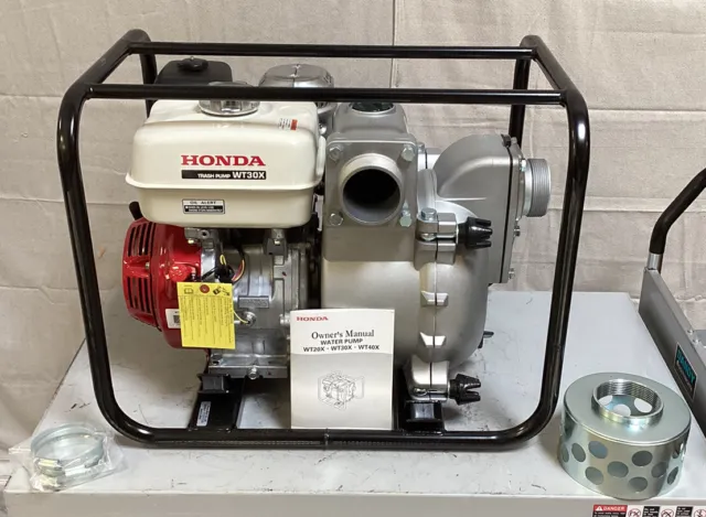 HONDA WT30XK4A Engine Driven Utility Pump 8 2/5 HP 3" NPT 270 cc Engine Size