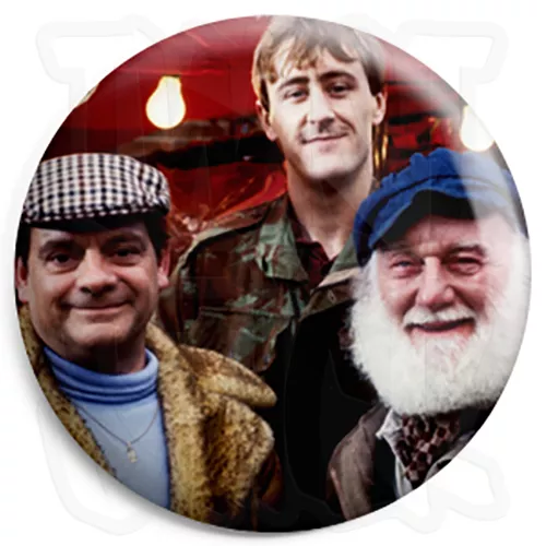 Only Fools and Horses Uncle Albert - 25mm Button Badge with Fridge Magnet Option