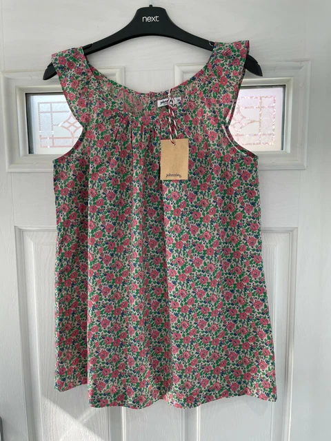 BODEN Johnnie B BNWT cotton floral top, size XL