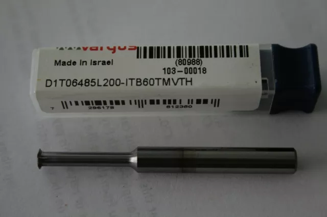 Vargus Solid Carbide Thread Mill - D1T06485L200-ITB60TMVTH