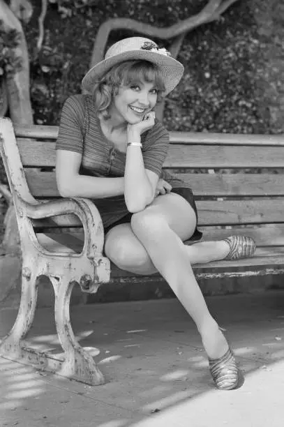 English Actress Jacki Piper Posed 1971 OLD PHOTO