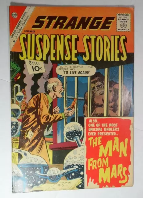 Strange Suspense Stories #56 Nov 1961 Charlton Comics F/Vf 7.0