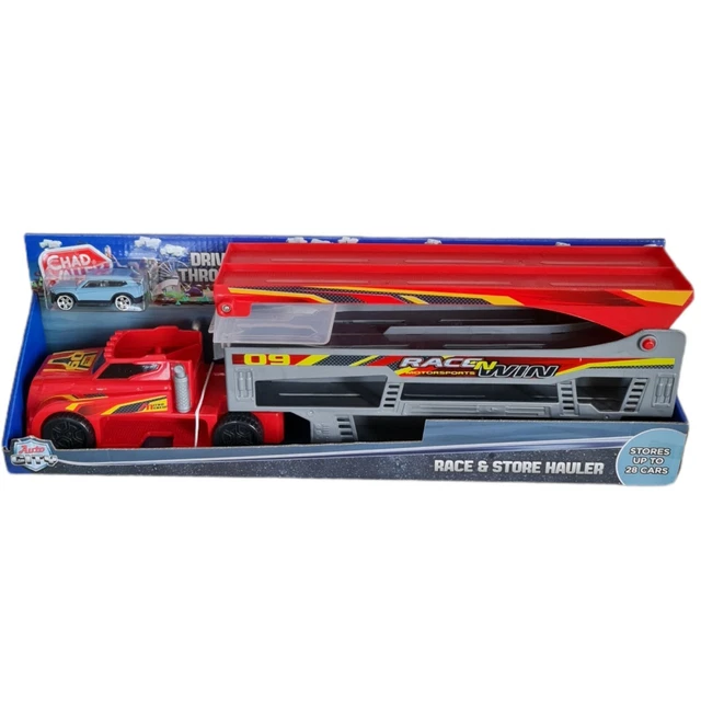 Race Car Chad Valley Diecast Cars Vintage Transporter Play Set