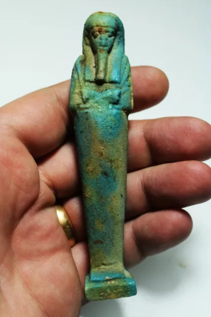 Zurqieh -As20624- Ancient Egypt. 26Th Dynasty. Faience Ushabti. 600 - 300 B.c