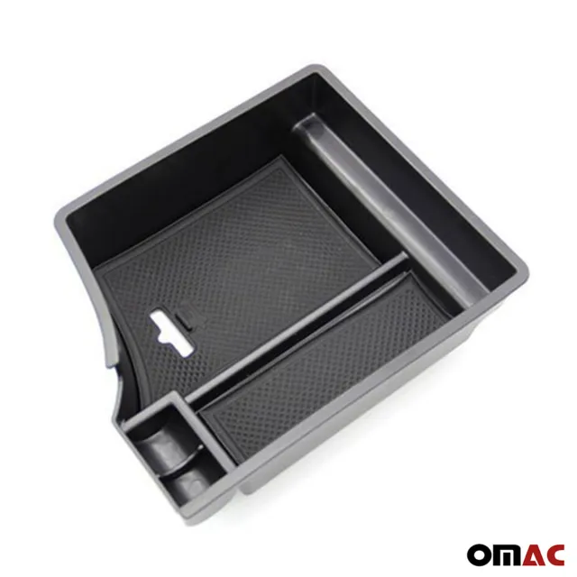 Armauflage Ablagebox Zentrale Storage-Box für Mazda CX-5 2015-2017 ABS Schwarz