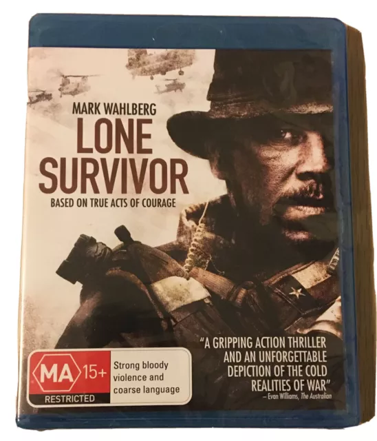 Lone Survivor Mark Wahlberg Blu-ray 2013 | Brand New Sealed | Free AU Shipping