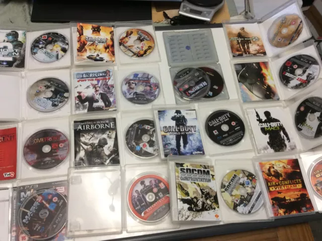 ps3 games bundle joblot,used working Good