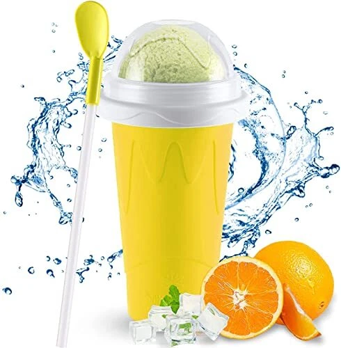 Slushie Cup Slushy Maker Eis Cup Silica Cup Pinch Cup Sommer Cooler Smoothies