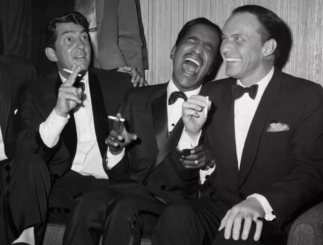 The Rat Pack - Dean Martin - Sammy Davies Jr. - Frank Sinatra Vintage Poster