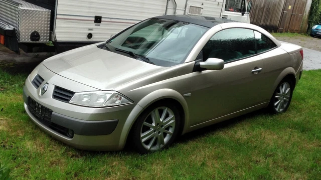 Renault Mégane 2 Cabrio  Champagnerfarben  - Bj 31.10.2003 - 2,0 l - 99KW - LPG 