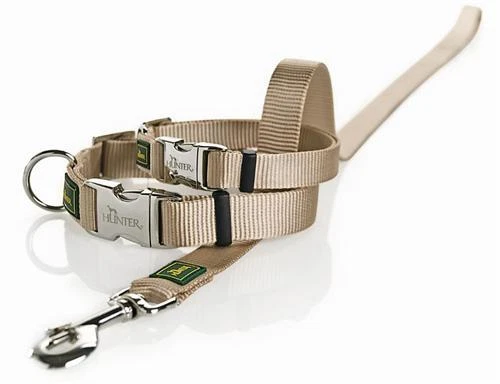 Hunter Hundeleine Führleine Nylonleine 3fach verstellbar 15/200 cm