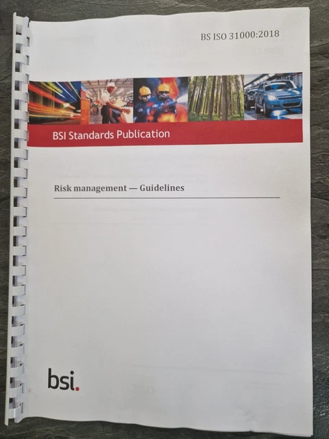 BS ISO 31000:2018 Lignes directrices pour la gestion des risques. Copie ...