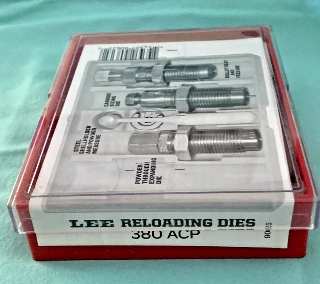 Lee .380 Auto 380 ACP Carbide 3 Die Set Lee 90625