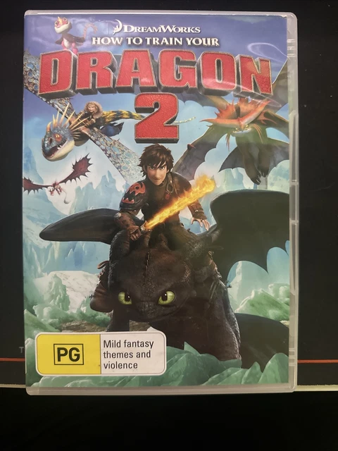 How To Train Your Dragon 2 DVD Region 4 PAL Free Postage - 3