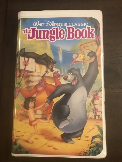The Jungle Book 1991 Vhs