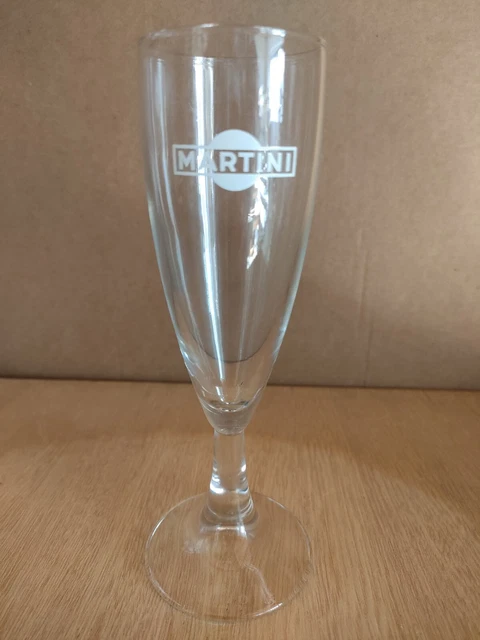 6x Bicchieri vetro Martini da Collezione
