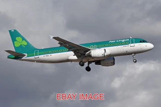 Photo  Aeroplane Airbus A320-214 'Ei-Deg' Aer Lingus C/N 2284 Built 2004 Arrivin