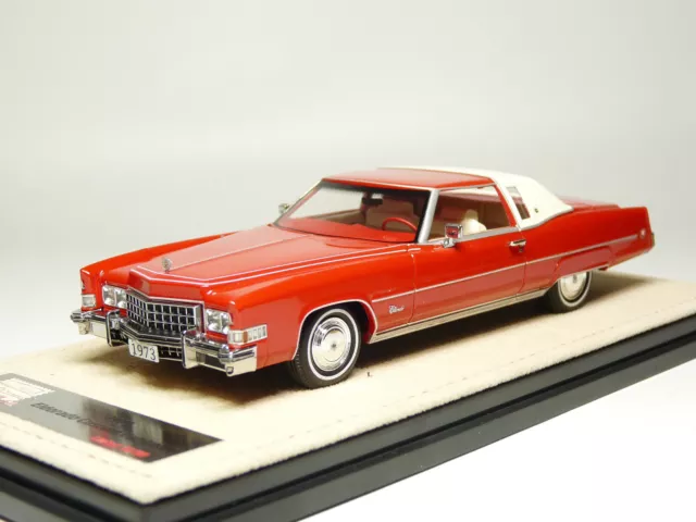 Stamp GLM STM73003 1/43 1973 Cadillac Eldorado Custom Cabriolet Resin Model Car