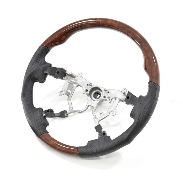 TOYOTA LAND CRUISER 100 Series Lexus Lx470 Black Leather Steering Wheel