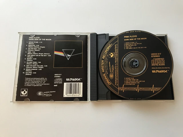 Pink Floyd -The Dark Side of The Moon-OMR CD 24kt Gold Japan - UD I